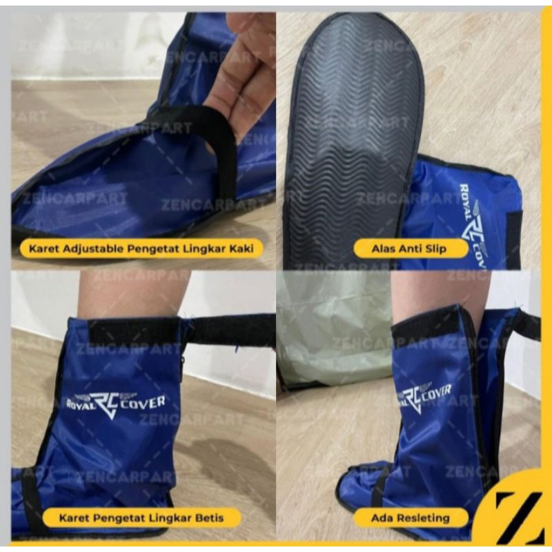 Jas Sepatu Anti Air - Sarung Sepatu Anti Air - Mantel Sepatu - Cover Sepatu Anti Banjir