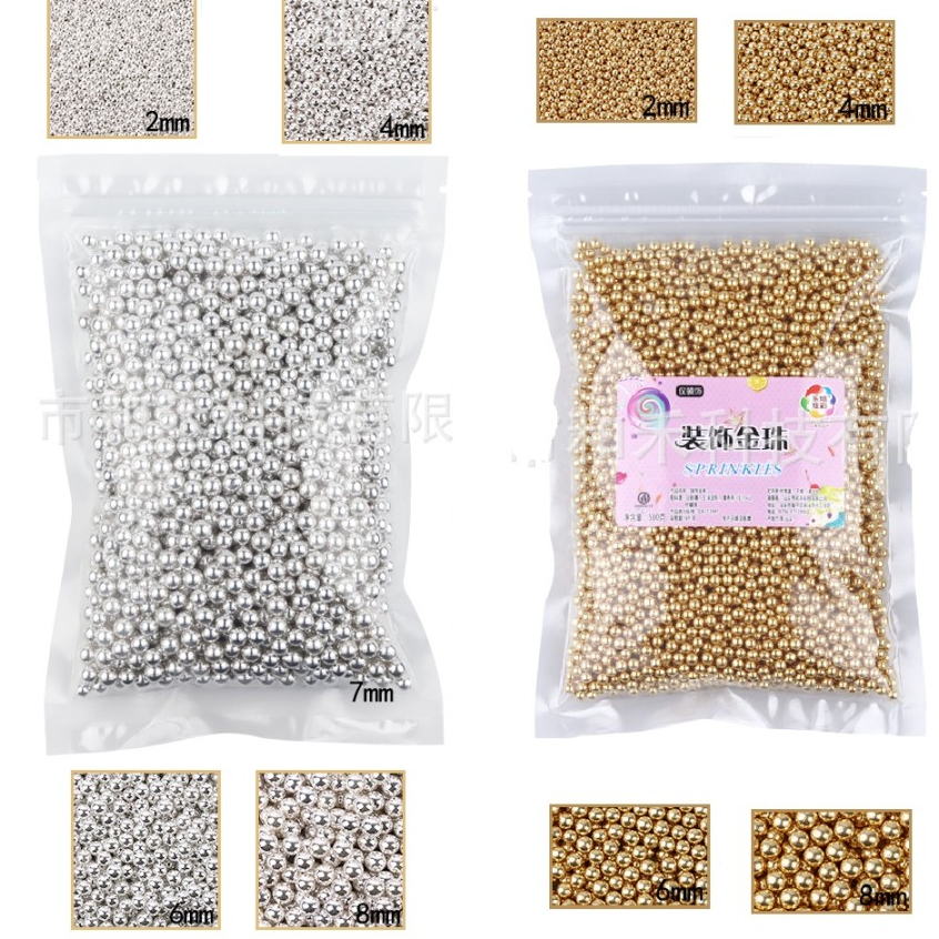 

➯✽✷ Edible Sprinkles Pearl Hiasan Dekorasi Kue Sprinkle Sprinkel Mutiara Kirim Sekarang