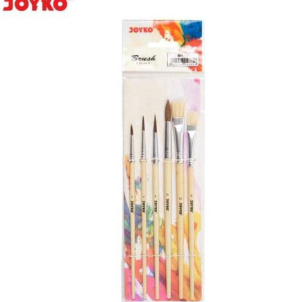 

★★★★★ 1 SET Brush / Kuas Cat Air / Lukis / Acrylic Joyko BR-1