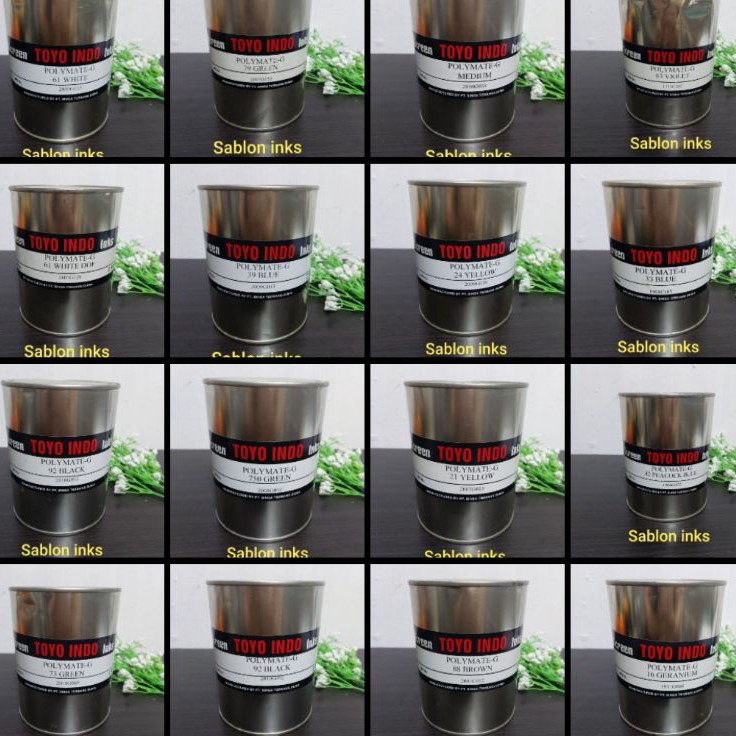 

Produk Keren Toyo polymate - G cat plastik 1kg