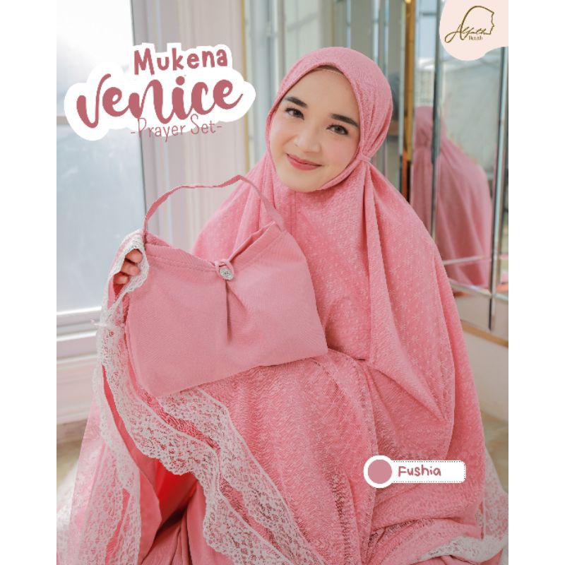 FREE BOX MUKENA VENICE ORIGINAL DALANOVA | MUKENA CANTIK TERBARU | MUKENA MEWAH MURAH | MUKENA TULLE