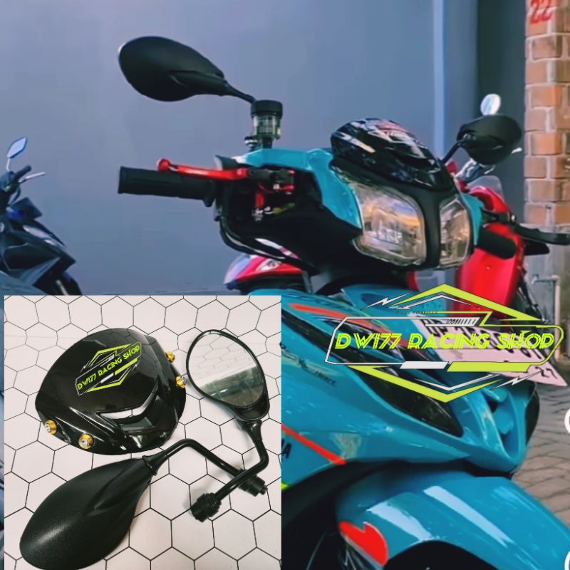 Visor yamaha jupiter z1 plus kaca spion x1 universal