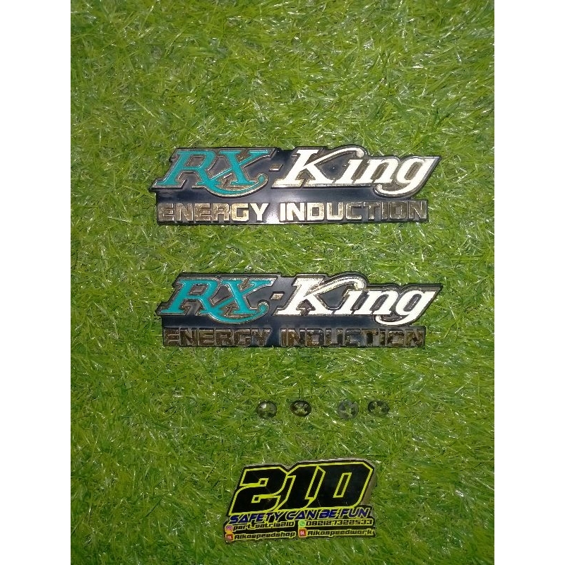 emblem logo dop yamaha rx-king original second