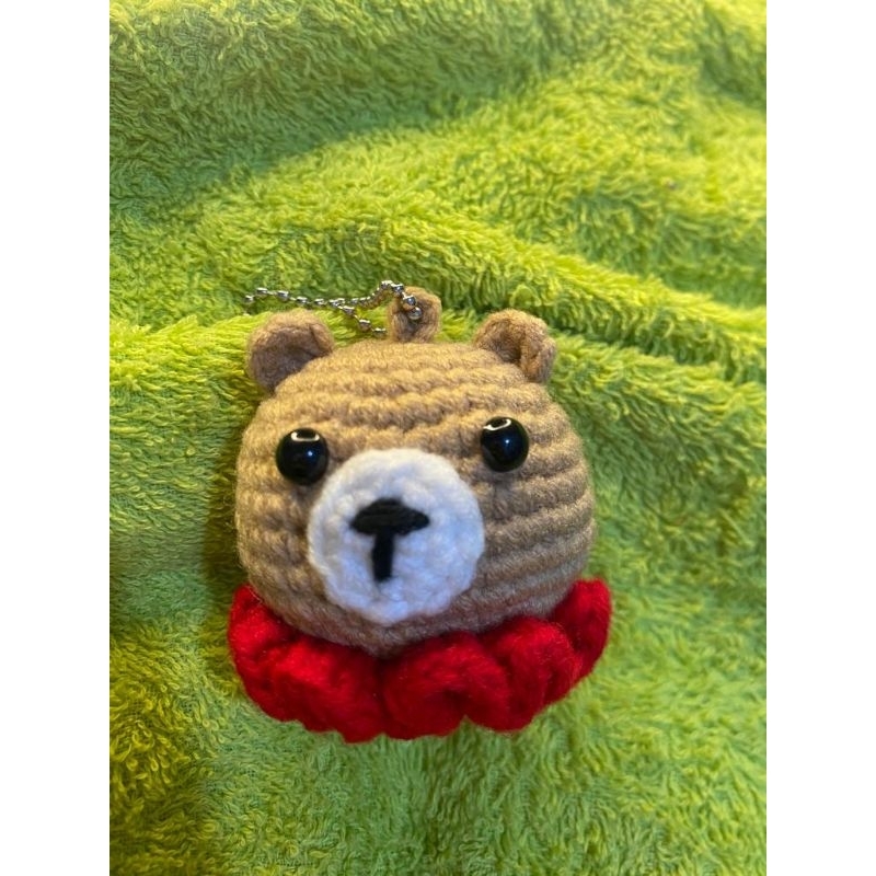 BONEKA RAJUT AMIGURUMI MINI BEAR BALL