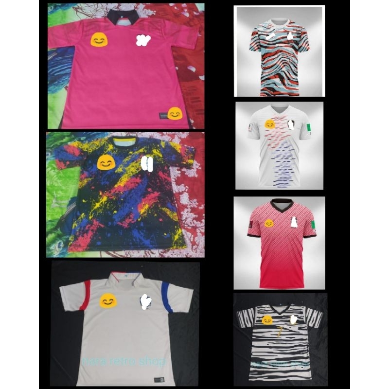 Jersey Korea Selatan 2020/Jersey Korea Selatan 2022/Jersey Korea Selatan 2014 Away/Jersey Korut 2021
