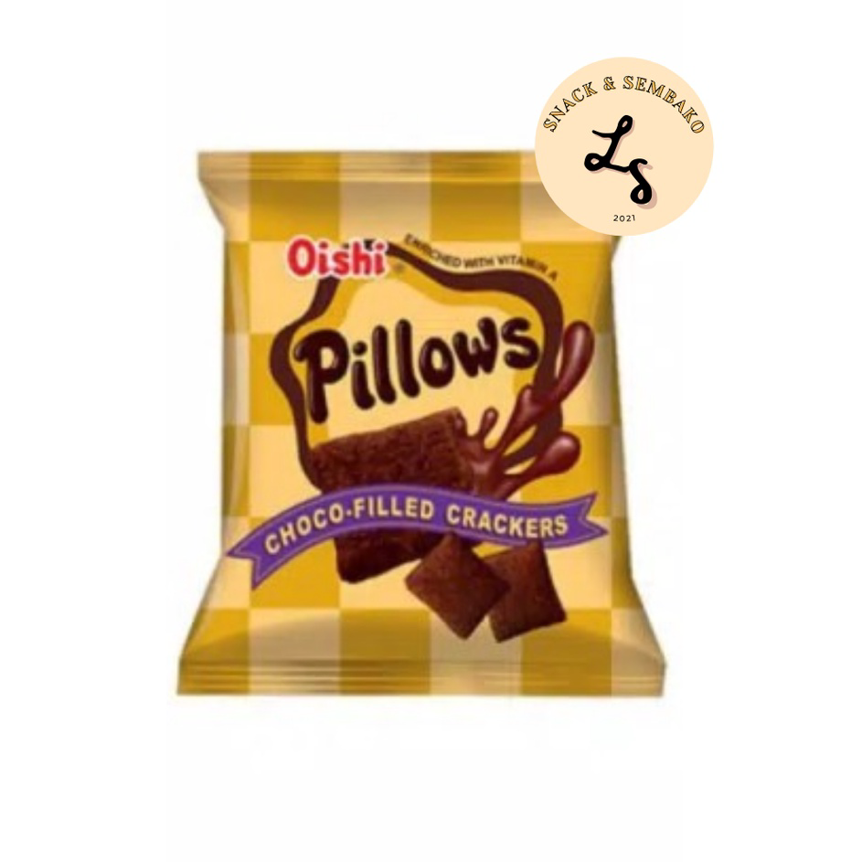 

Ready stock Oishi Pillows Rasa Coklat/Ubi 1 Pack 20 pcs x 6 gr Harga Murah