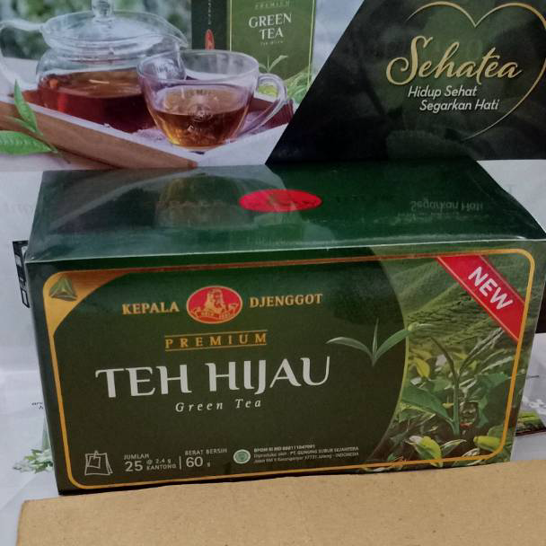 

FZLN8524 5.5 COD Teh Hijau Kepala Djenggot Celup 25's 60gr
