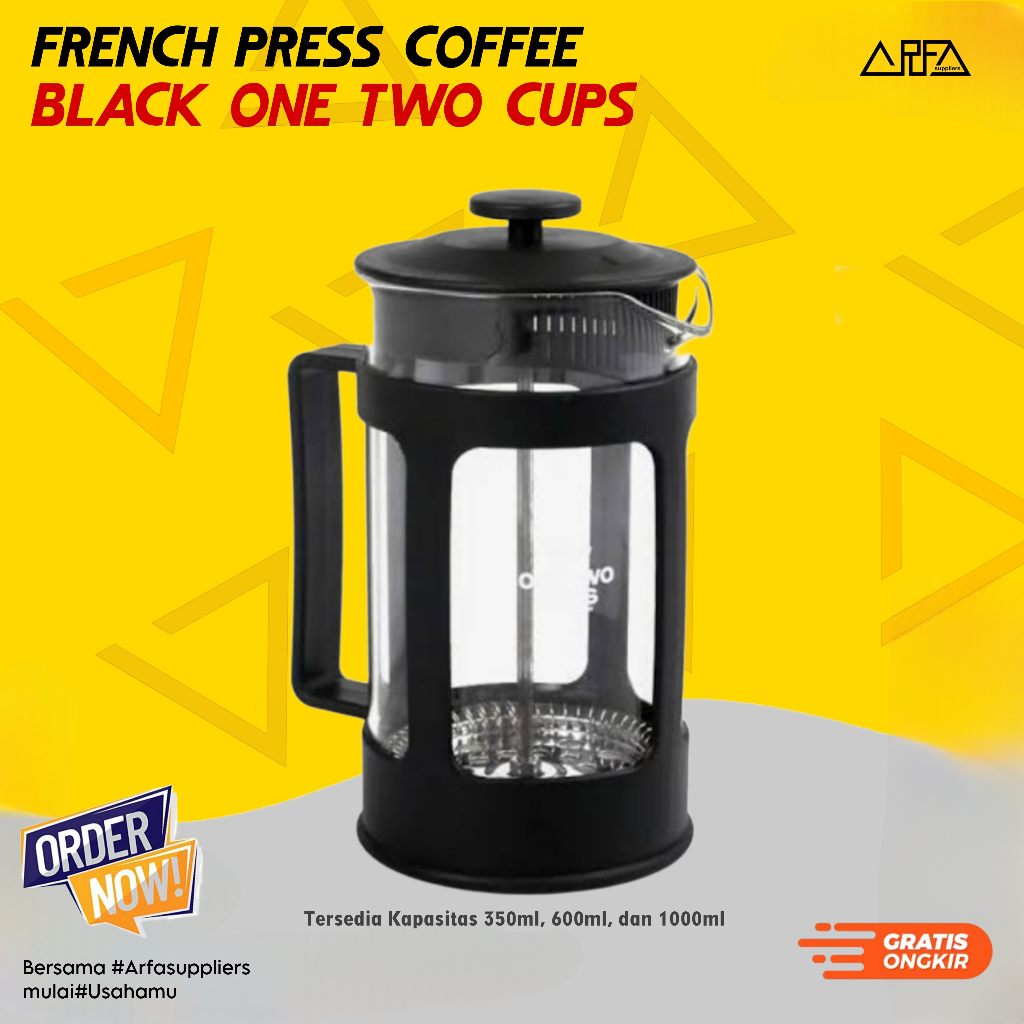 Coffee Plunger / Coffee Tea Press / French Press Coffee Black