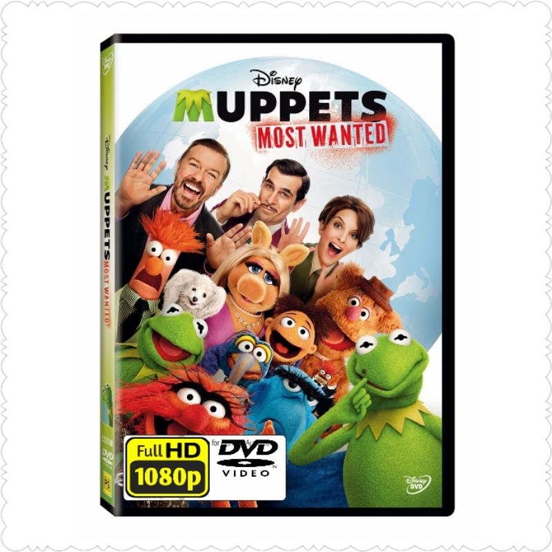 KASET DVD DISNEY THE MUPPETS-LENGKAP FULL BOX