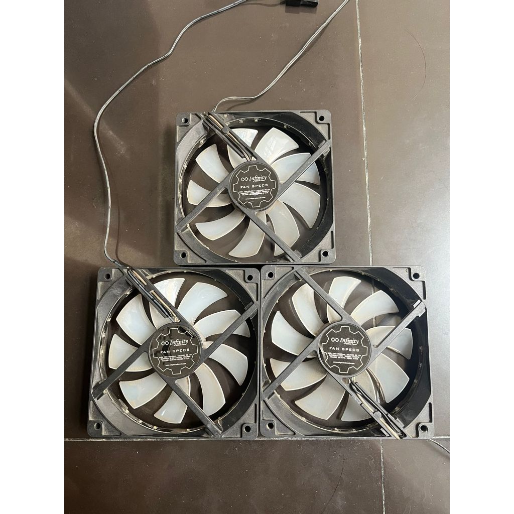 Fan RGB Infinity  (3pcs)