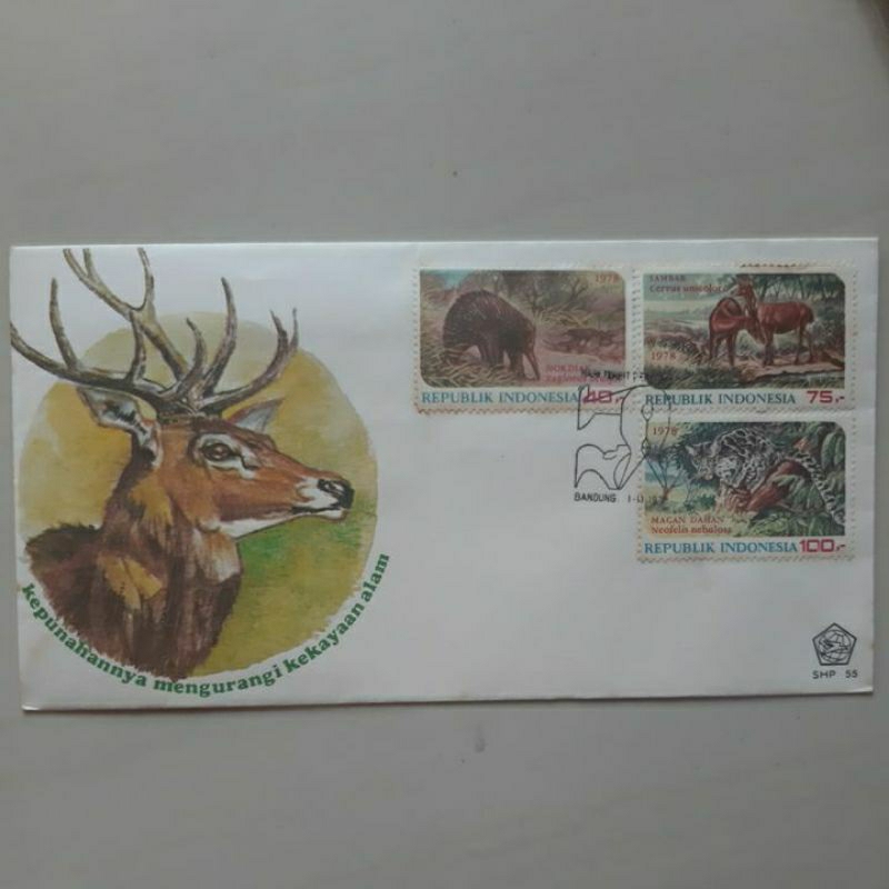 

Perangko prangko seri Hewan 1978 sampul 3 prangko