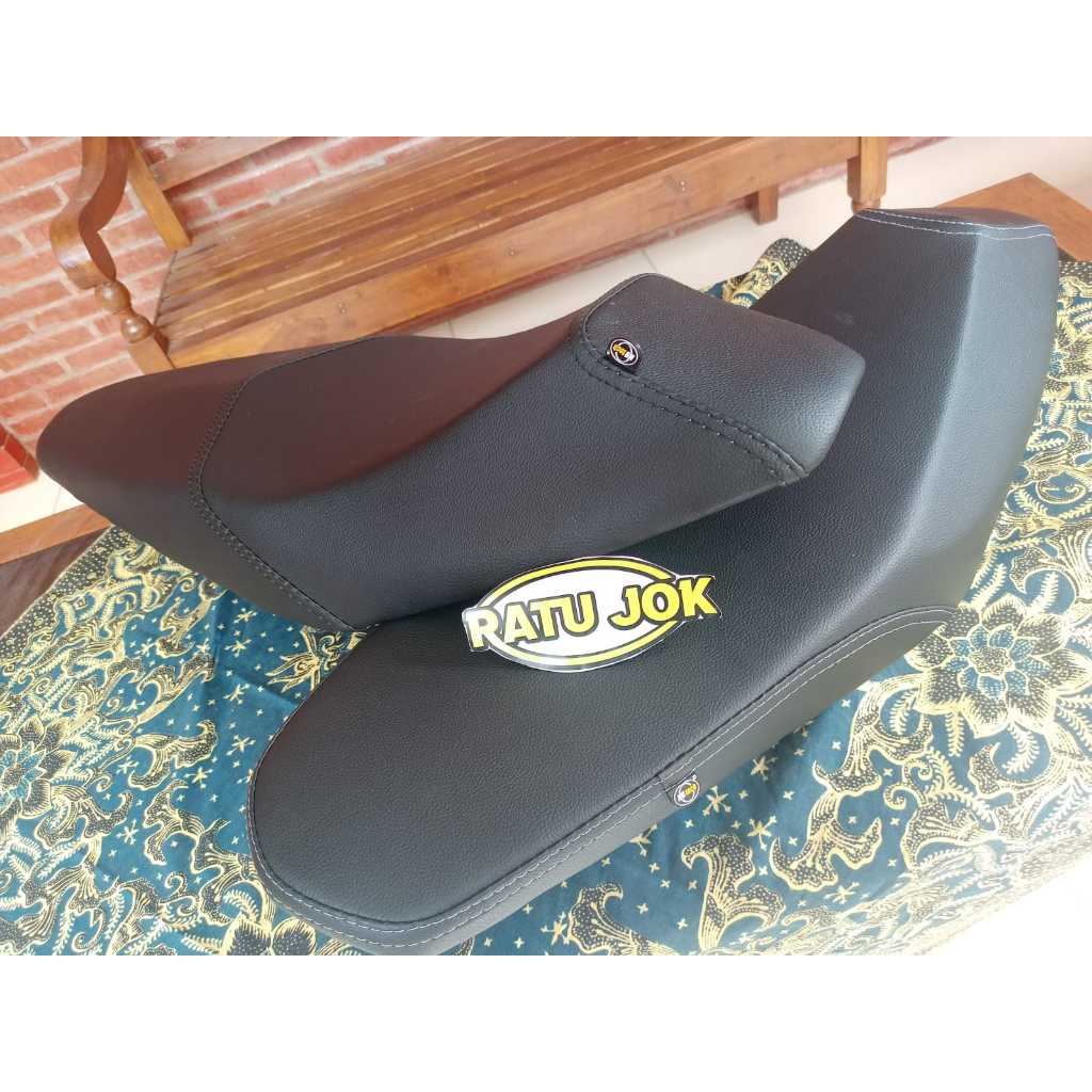 JOK SUPRA X 125 MB TECH ROAD RACE-MB TECH BEDUNDUNG/DOUBLE SEAT-jok supra x 125