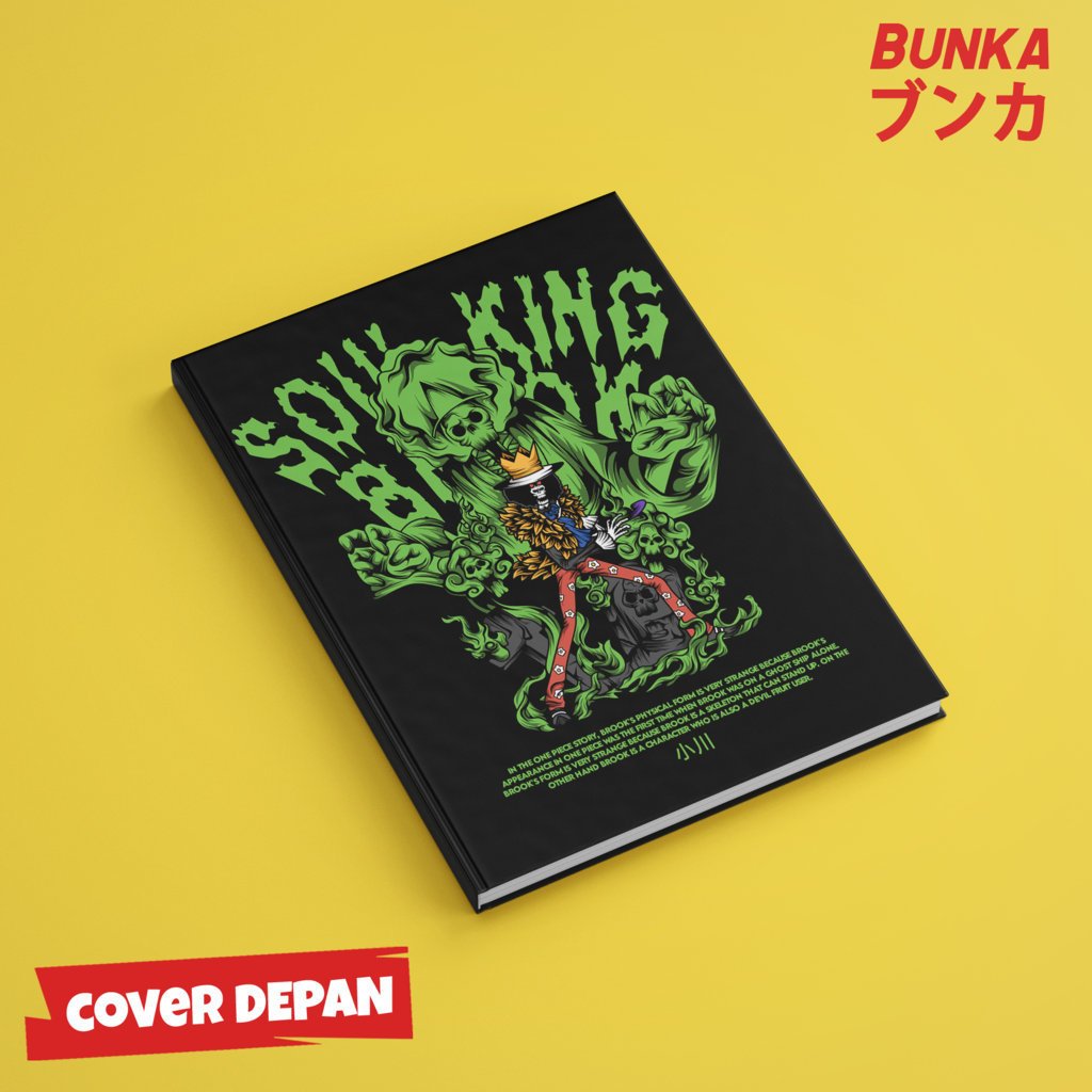 

Note Book Aesthetic Anime One Piece Brook Design Hardcover A5 Buku Tulis Catatan Notes Agenda Planner Jurnal vintage buku catatan story book kado anniversary valentine cowok cewek murah