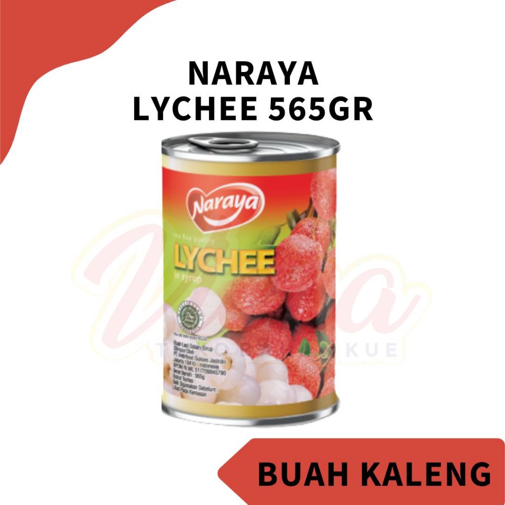 

Naraya Lychee 565gr / Buah Kaleng Leci