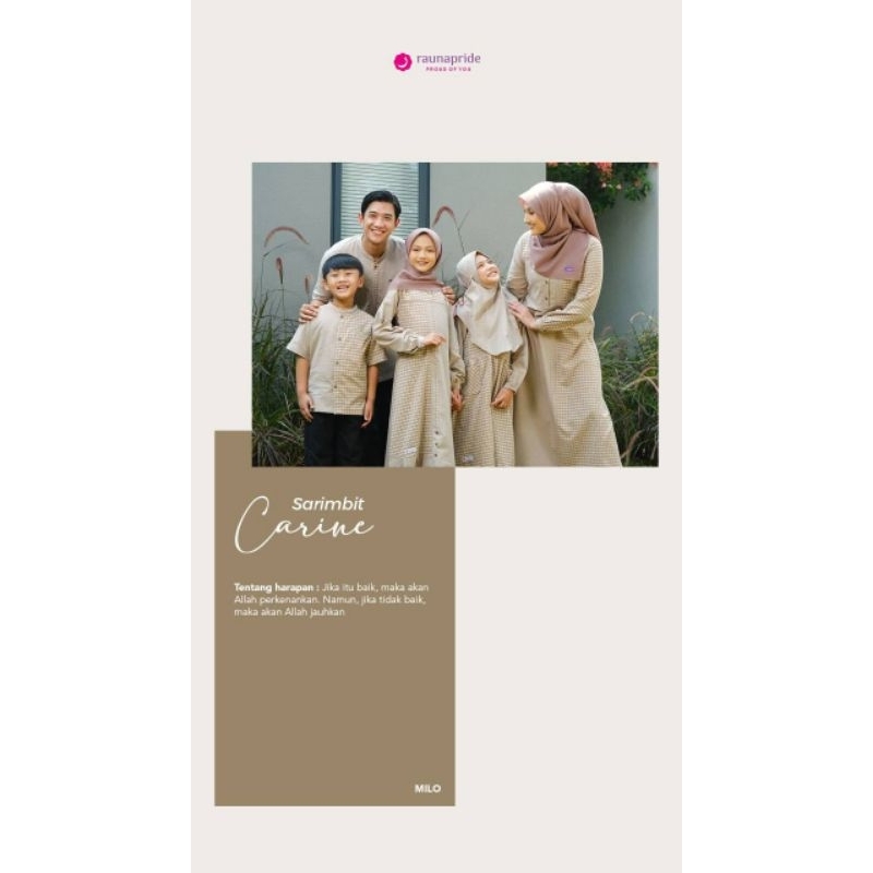 SARIMBIT KELUARGA RAUNA NEW SARIMBIT SERIES CARINE