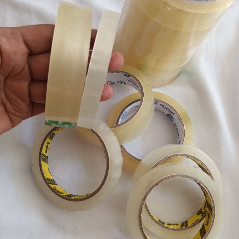 

Isolasi bening 2,5cm 1roll perekat bening