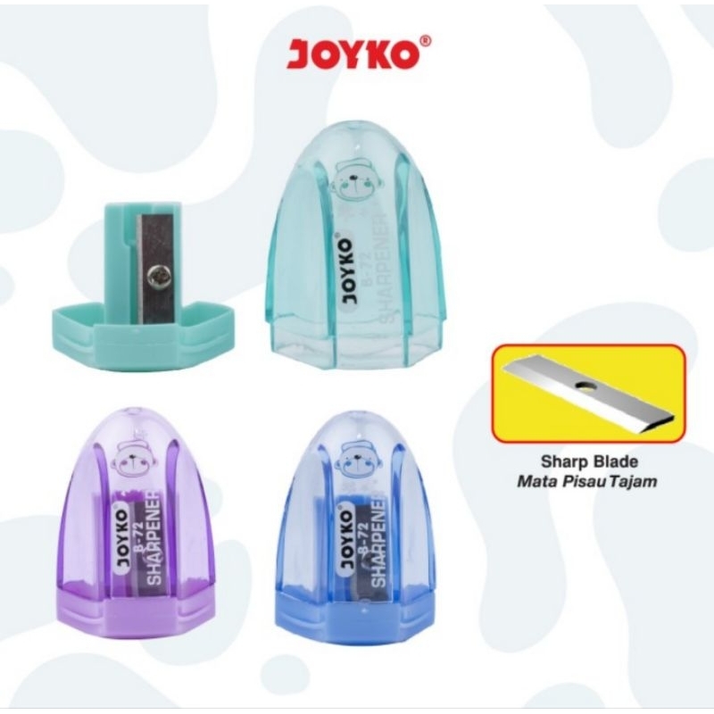 

Sharpener / Rautan / Serutan Pensil Joyko B-72