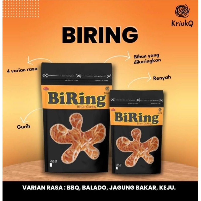 

Snack Biring /Bihun Garing