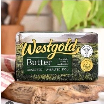 

butter westgold unsalted 1kg, salted 250gr