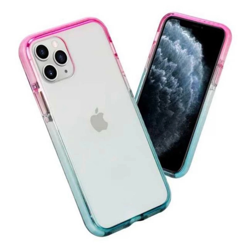 NEW Case iPhone Impact Rainbow Premium Casing Akrilik iPhone 11