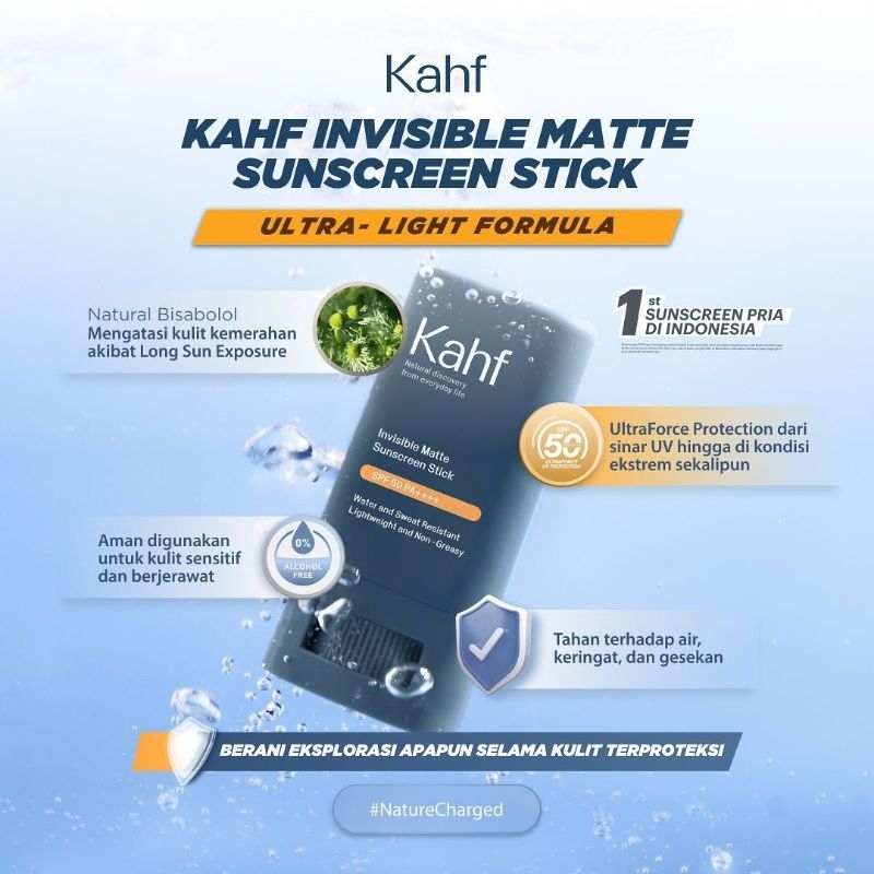 Kahf Invisible Matte Sunscreen Stick | Kahf Sunscreen Stick