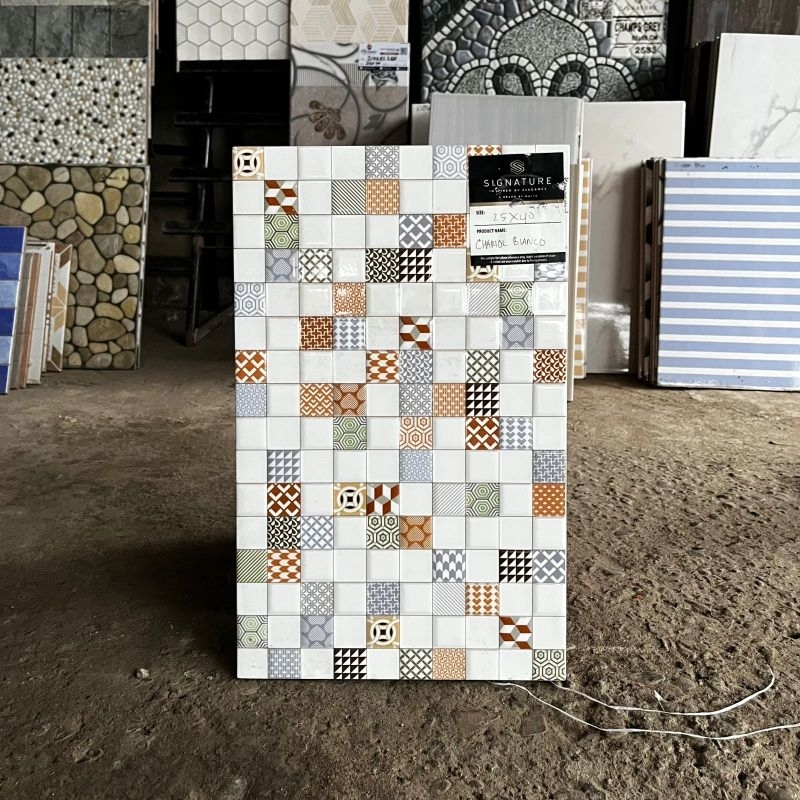 Keramik MULIA SIGNATURE 25x40 CHARIOL BIANCO