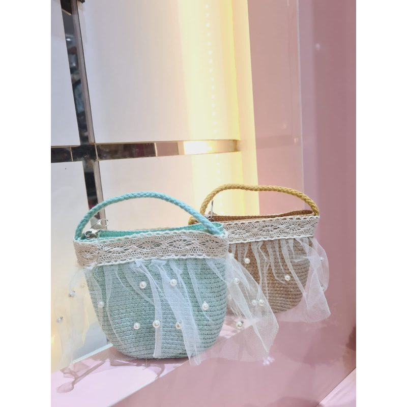 Tas Selempang Rajut Mini