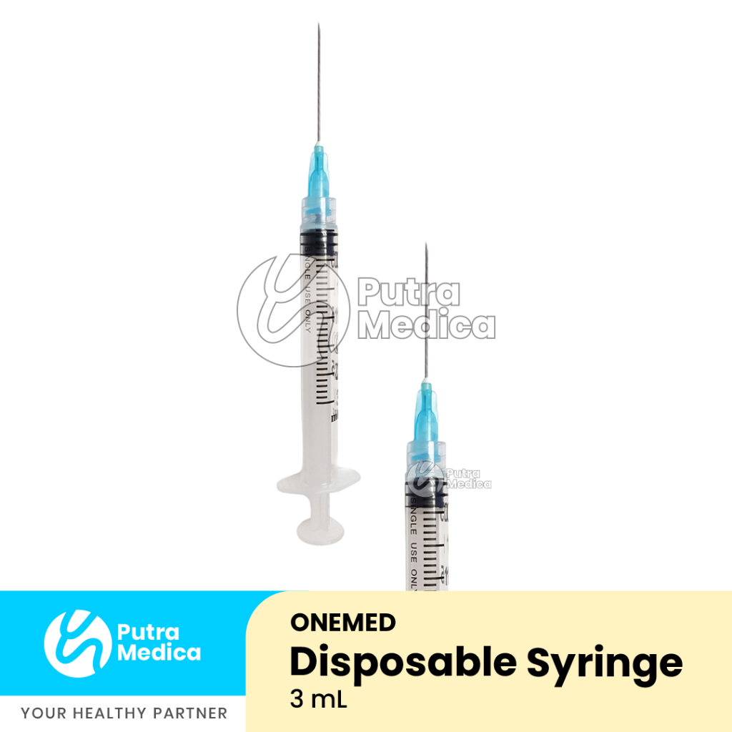 Onemed spuit 3cc / syringe