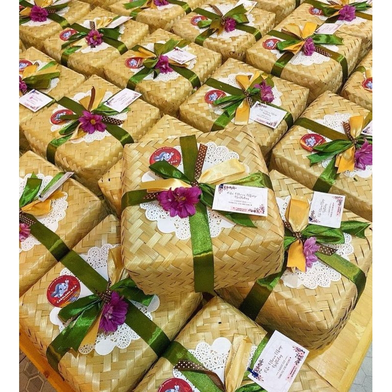 Besek 20x20 Besek Natural | Besek Nasi 20x20 | Besek Bambu