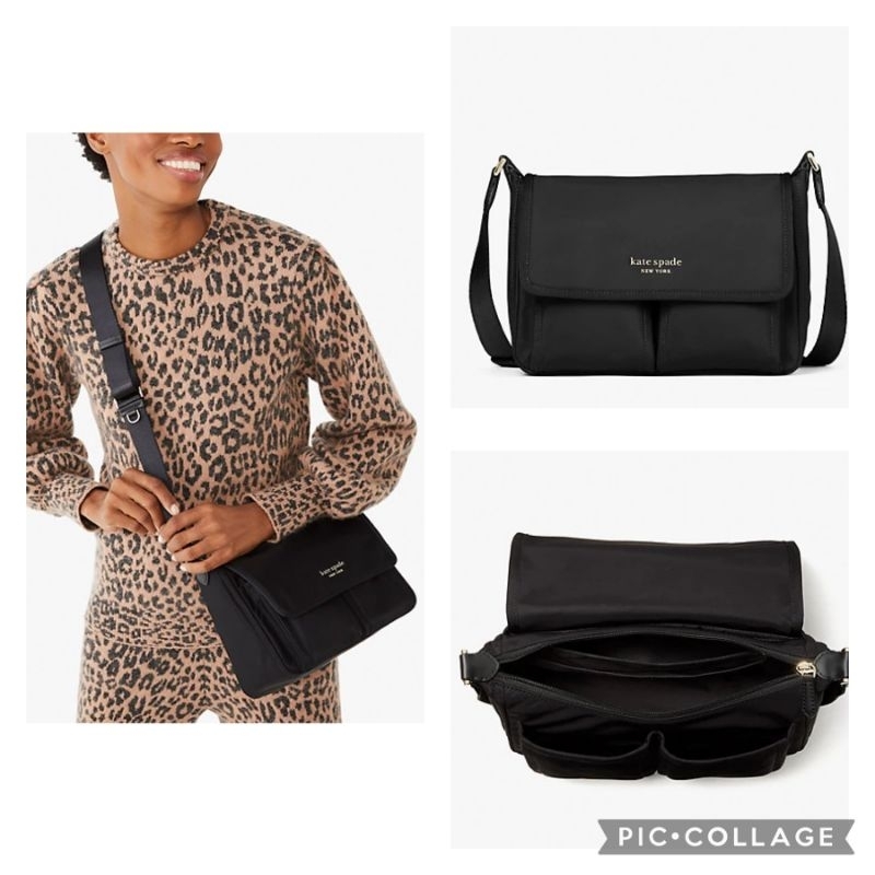 Kate Spade The Little Better Sam Nylon Medium Messenger Bag