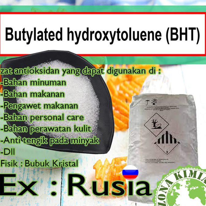 

PAKET LENGKAP>>> 500gram BHT ANTIOXIDANT / Butylated Hydroxytoluene Antioksidan 500gr