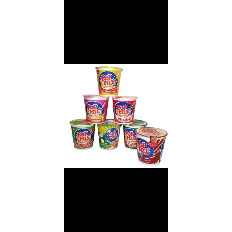 

POP MIE KUAH GORENG @ 75 GRAM 1 PCS