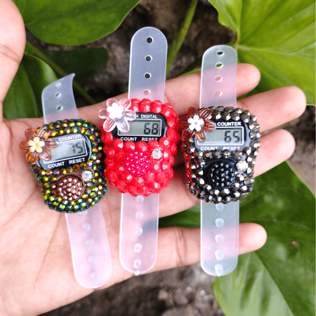 Tasbih Digital Swarovski / Tasbih Digital Premium / Tasbih Digital Terbaru / Tasbih Blink Bliik