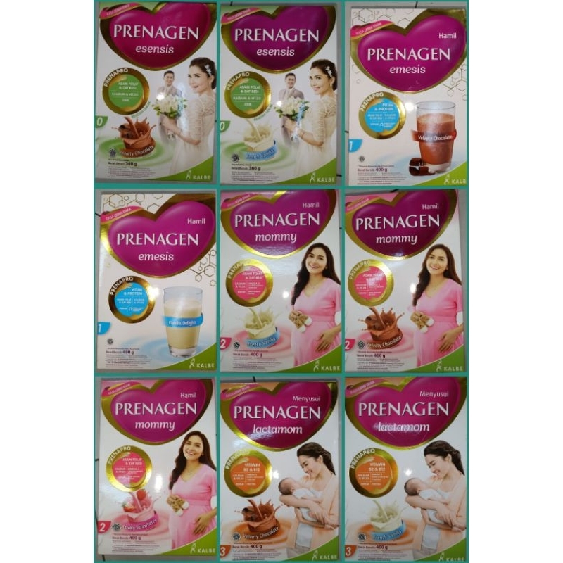 PRENAGEN ESENSIS EMESIS MOM LACTAMOM 400gr Susu Ibu hamil