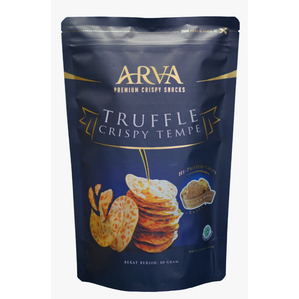 

Arva Keripik Tempe Enak Truffle 80g