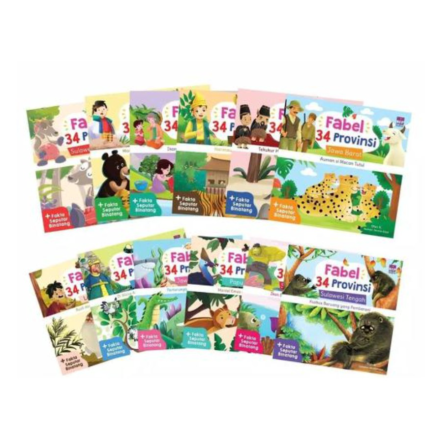 ⚡BEST SELLER⚡ Fabel 34 Provinsi Buku Dongeng
