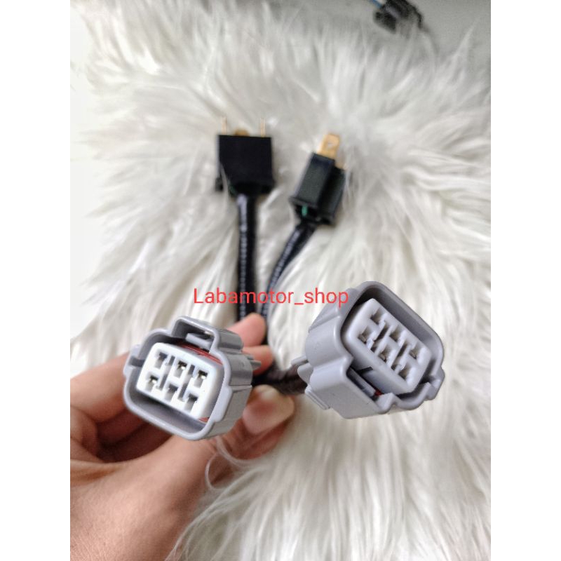 Soket Adaptor Lampu Depan New Avanza 2016 - 2018 Upgrade New Veloz 2019 - 2021 Pnp