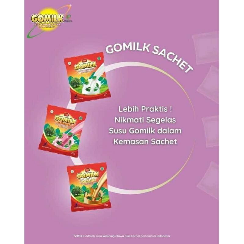 

SUSU GOMILK SACHET RENCENGAN Praktis