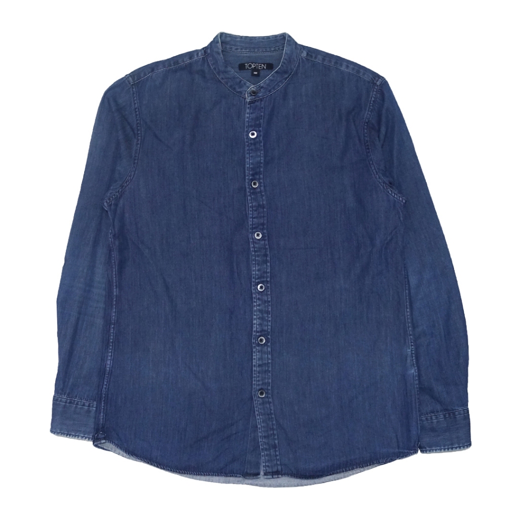 Topten Shanghai Soft Denim Long Sleeve Shirt