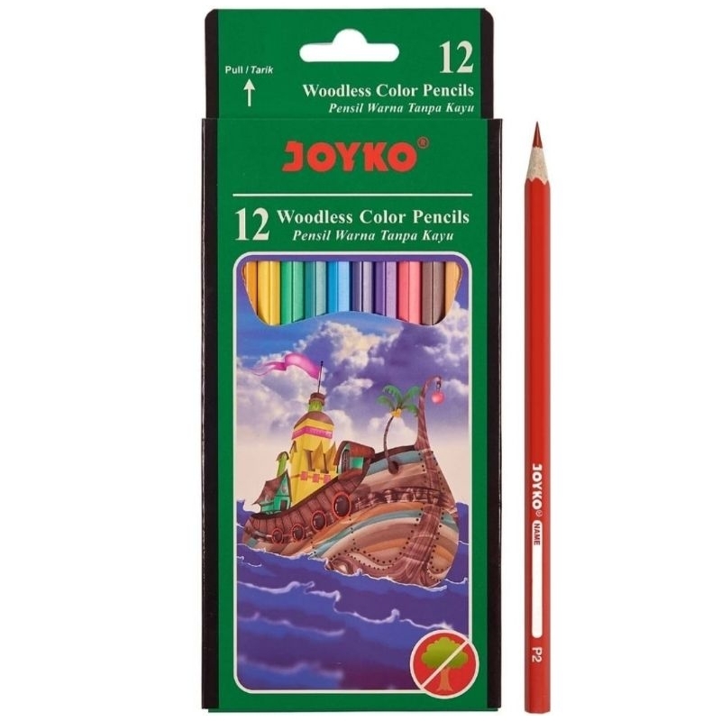 

Pencil warna joyko Hexagonal CP-103