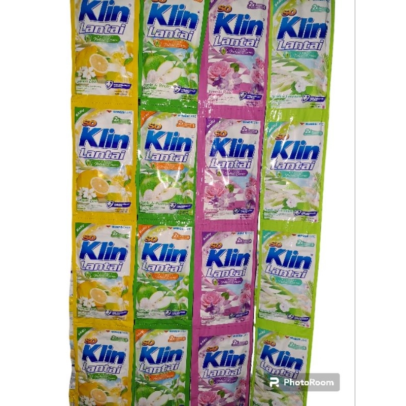 SO KLIN LANTAI RENCENG SACHET ISI 12