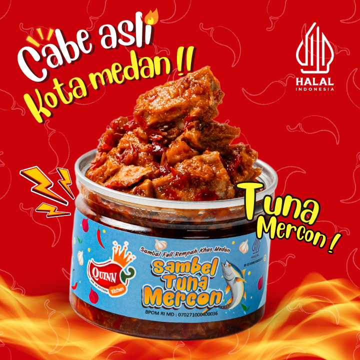 

QUINN of Spicy Tuna Mercon 150g - Sambal Pedas by Kitchen Medan