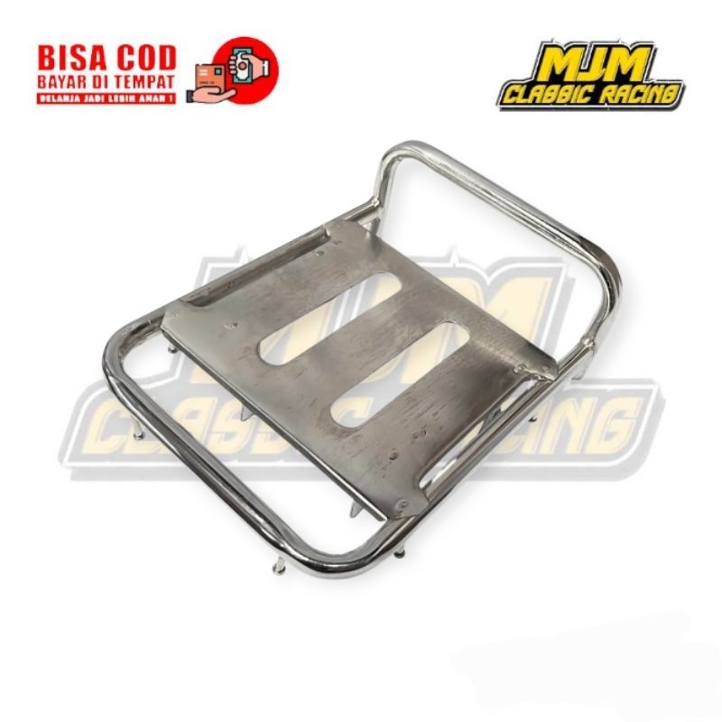 DUDUKAN JOK PISAH PISPOT C70 C50 BESI KROM TEBAL