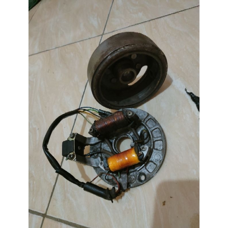 spul honda win 12 volt cekon copotan