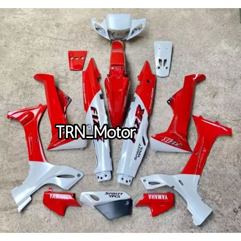 Cover Body Fullset Halus Yamaha FIZR Merah Putih Marlboro