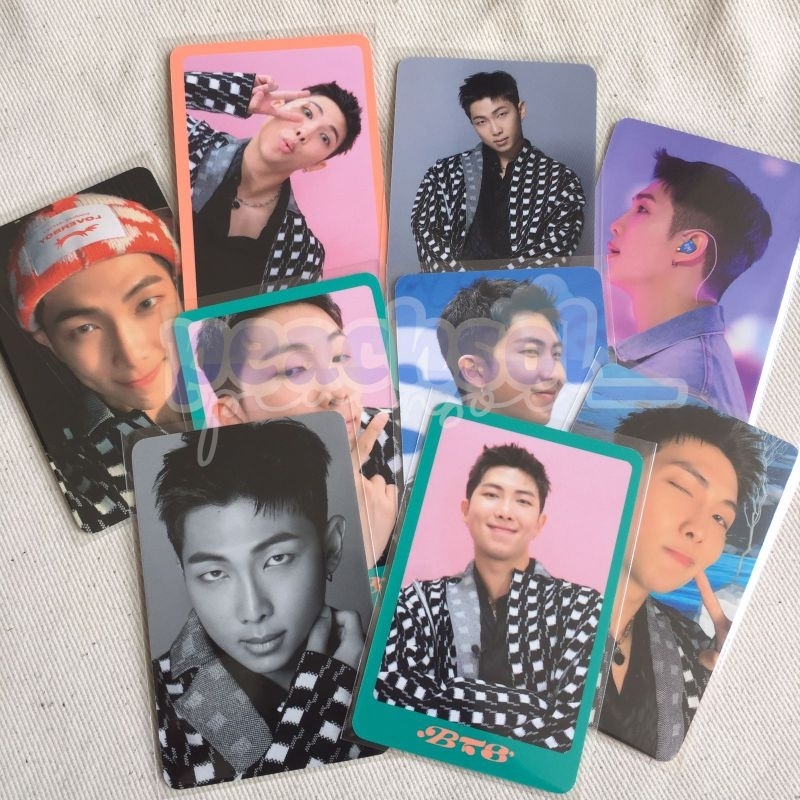 Dicon 102 Mini Edition BTS Konsep Selca Namjoon RM Photocard Sharing Namjoon Jin Suga Jhope Jimin V 