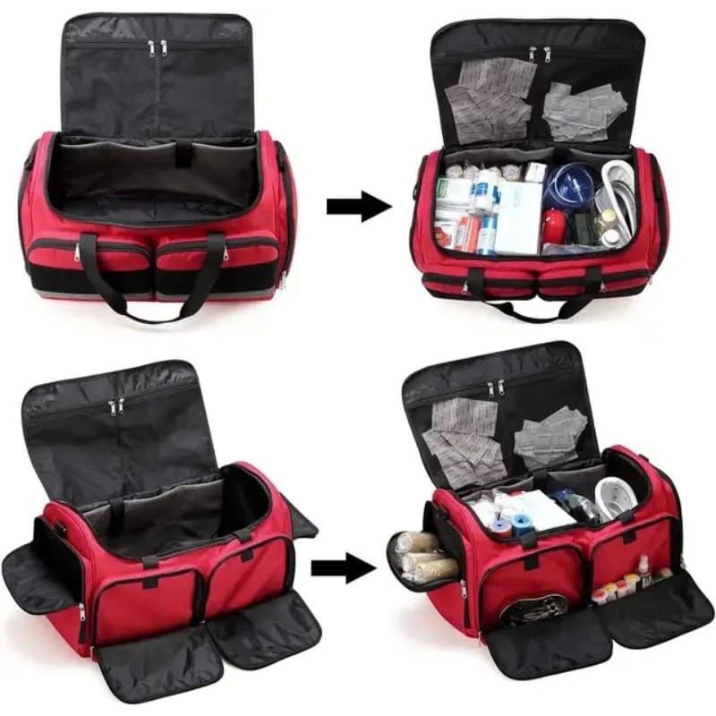 AZO1 tas medis super jumbo tas medis dokter tas p3k besar tas peralatan medis