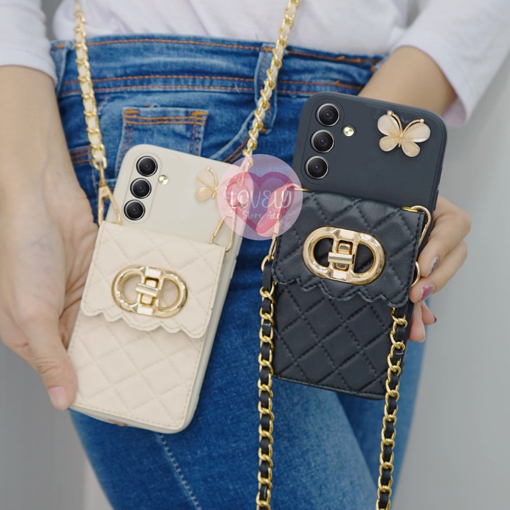 Softcase Tas Hp Dompet DR For Samsung A05S Terbaru