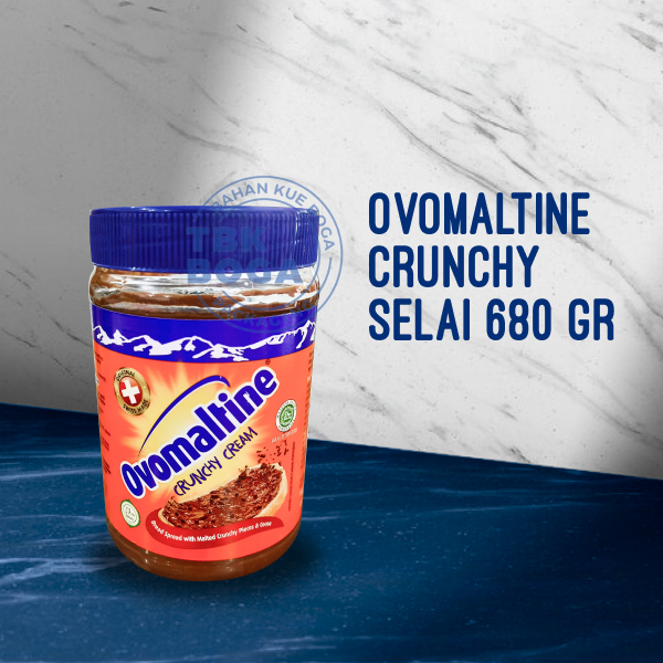 

Ovomaltine ( 680 gr ) Selai Crunchy Kokoa Isian Filling Topping