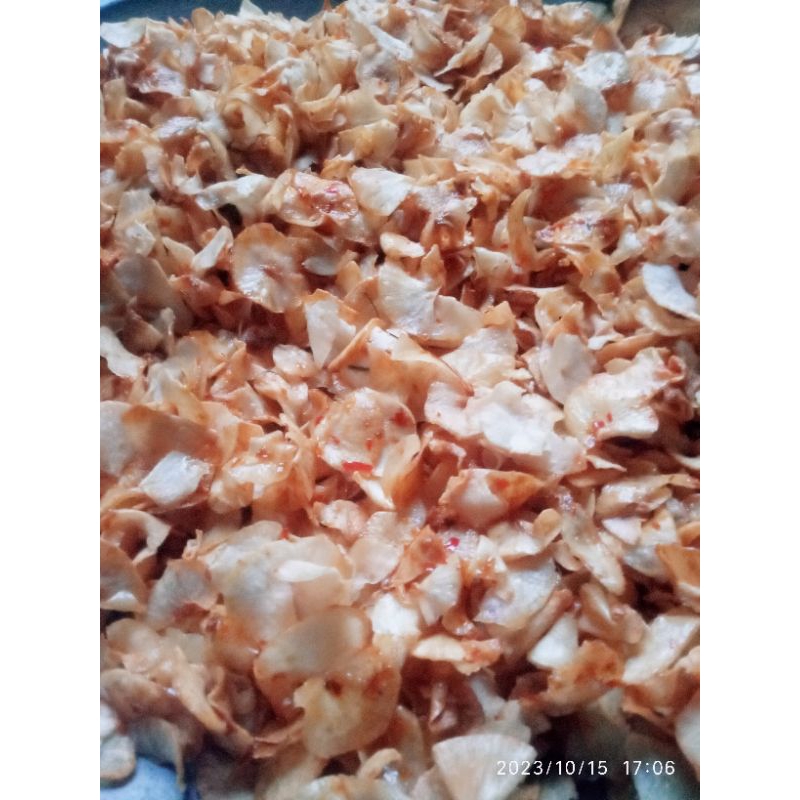 

KERIPIK SINGKONG PEDAS MANIS KEMASAN 5000